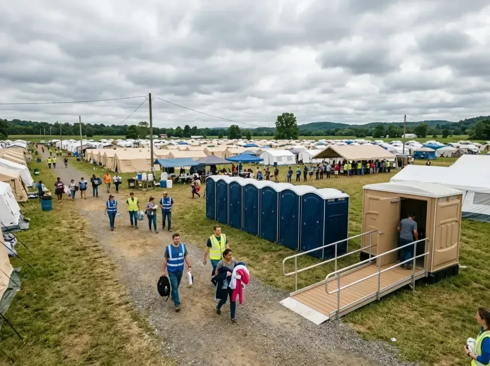 disaster-relief-camp-restrooms-010 — frequently asked questions, Dumpster & Portable Bathrooms Rental in Garden Home-Whitfor…